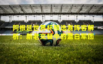 阿根廷世界杯预选赛阵容解析：新老交替中的蓝白军团